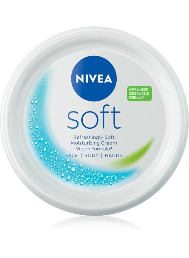 Nivea Soft Moisturizing Cream 500 ml - Image 1